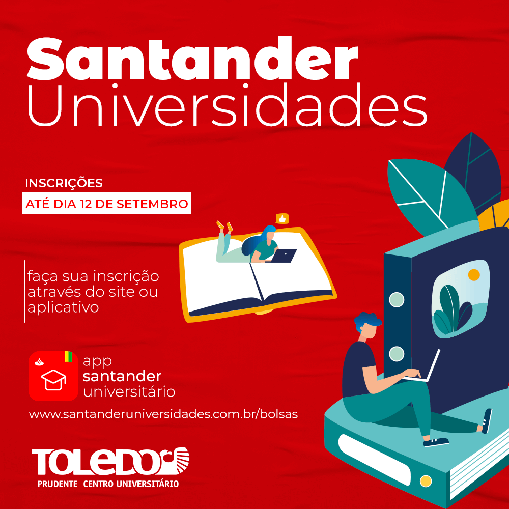 Alunos podem se inscrever em programa de intercâmbio do Santander